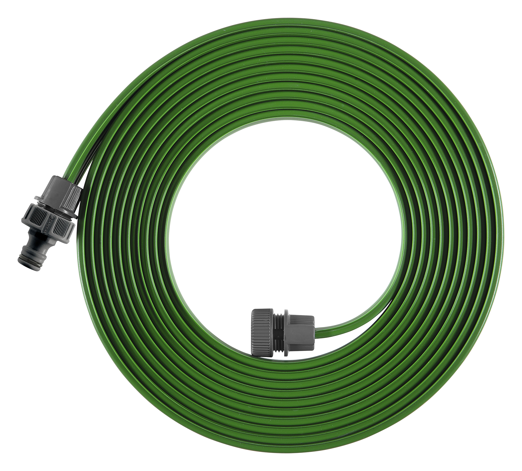 Schlauchregner 7.5m grün