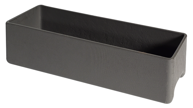 Balconia anthrazit 40x17x17 cm