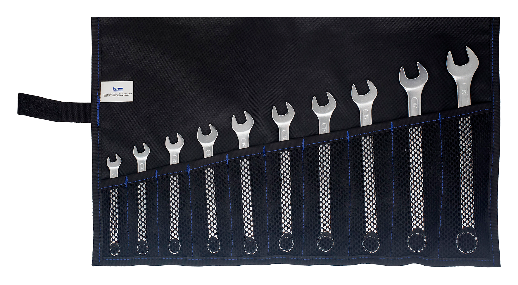 Ringgabels.Set 10tlg. gekröpft