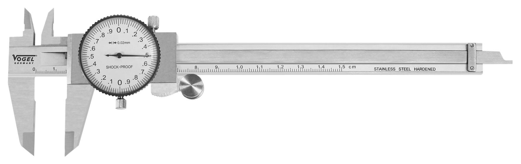 Schieblehre 150 Rundskala
