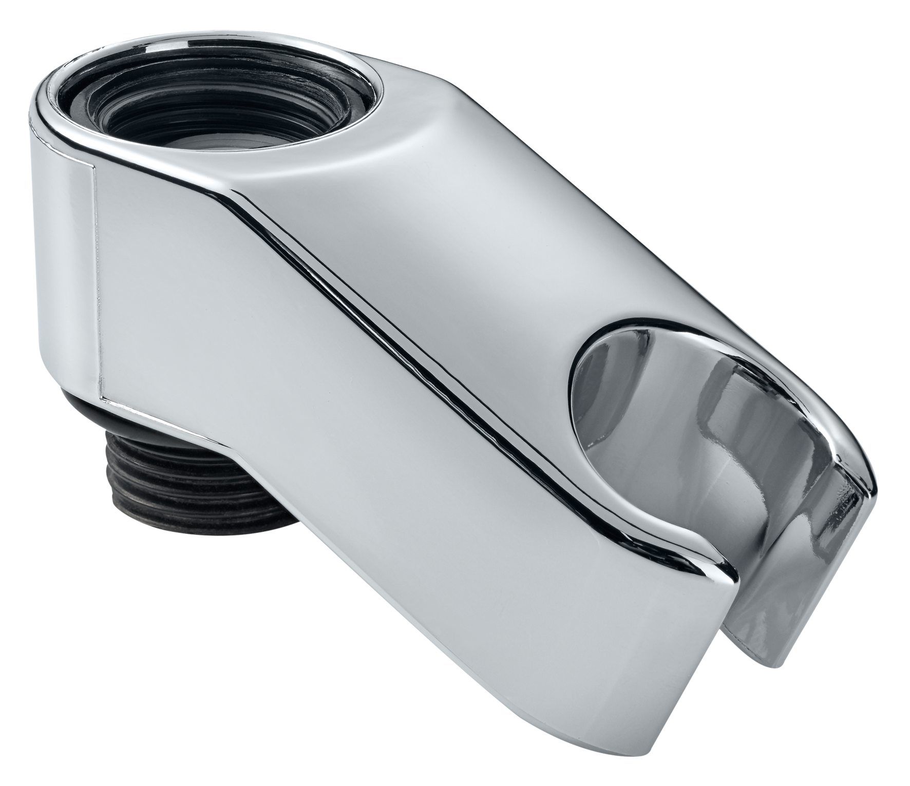 Brausehalter f.Armatur verchr.