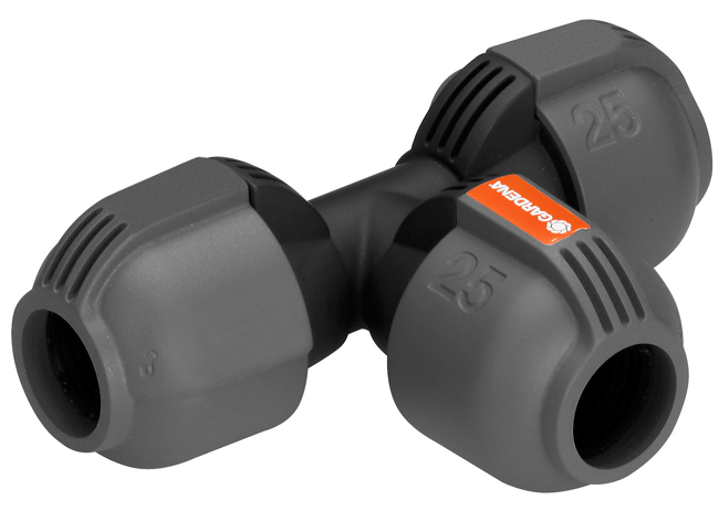 T-Stück Pipeline 25mm