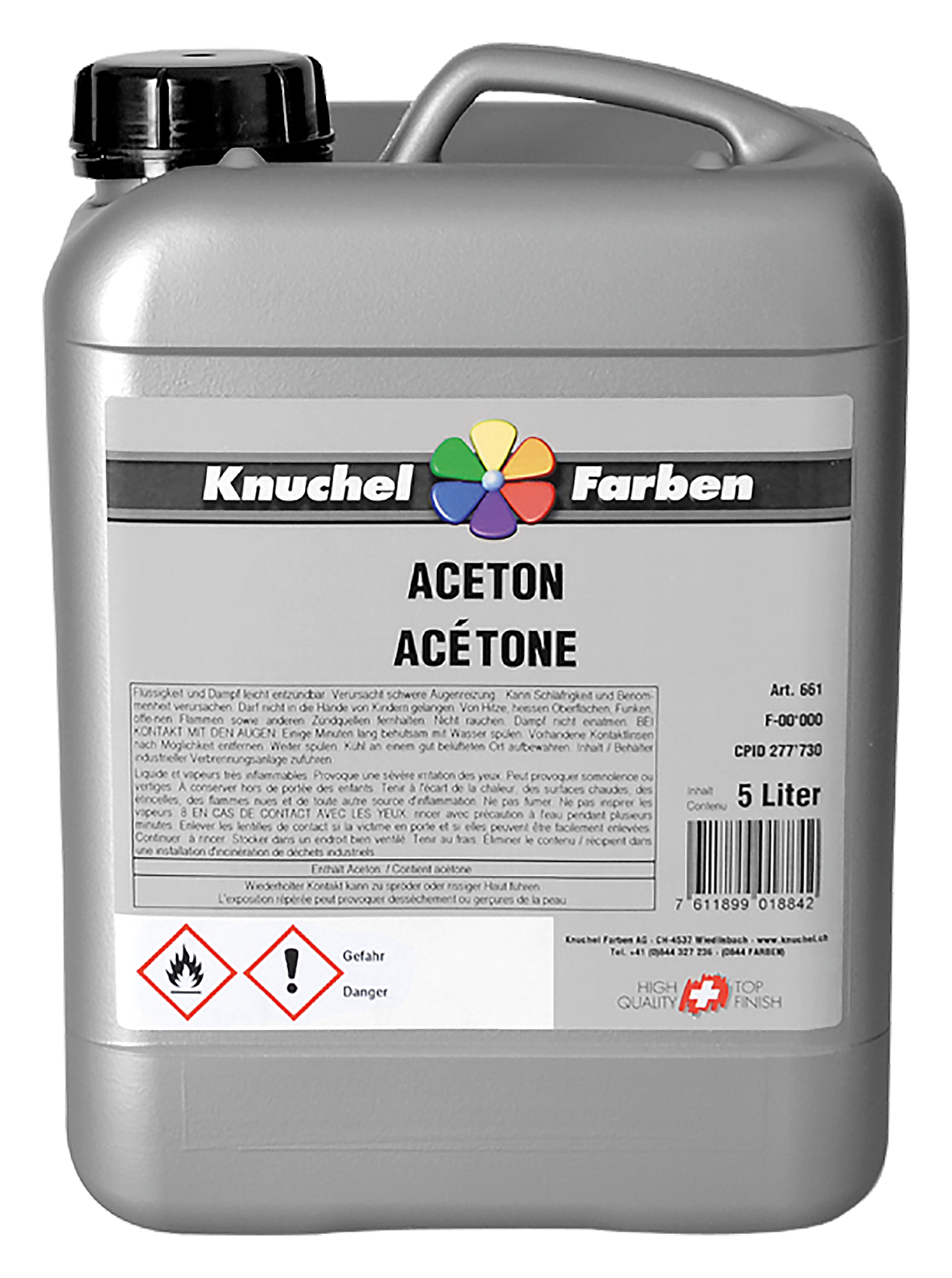 Aceton 5000 ml