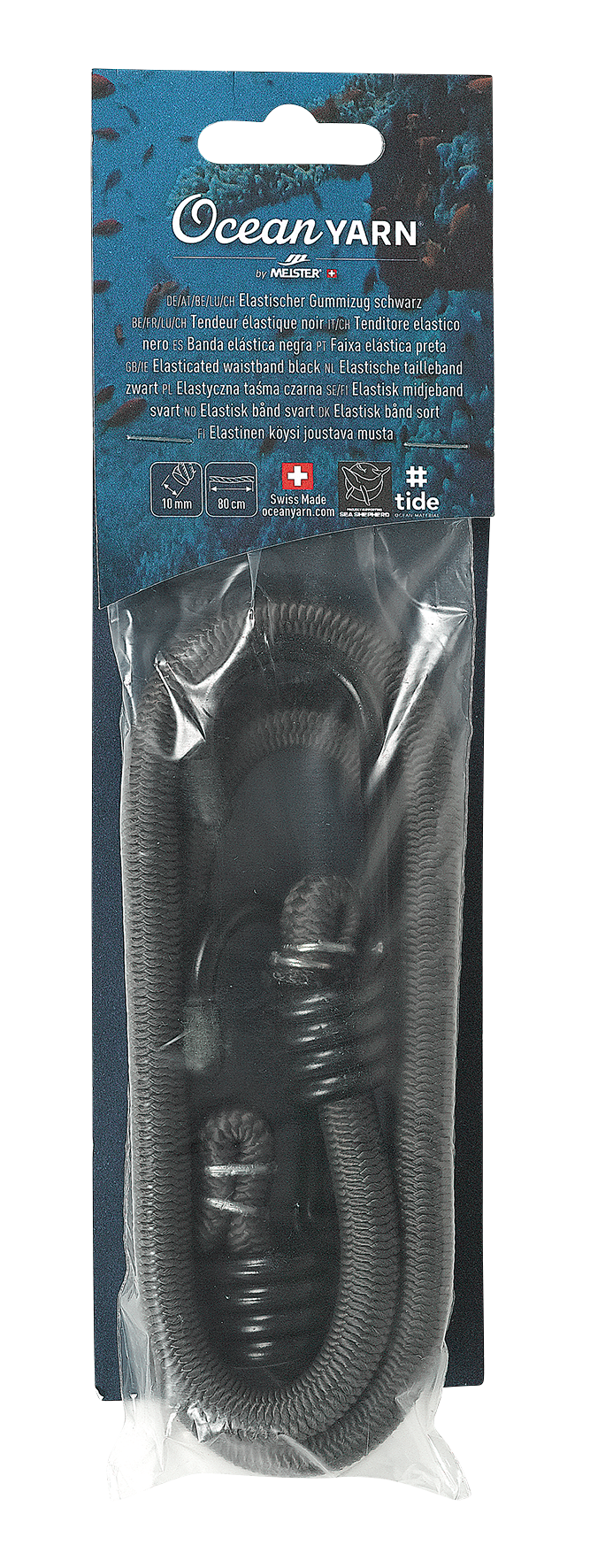 Gummizug OceanYarn10mm 800m sw