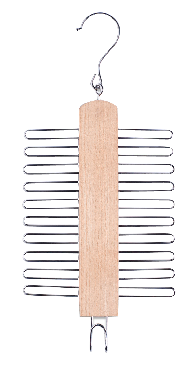 Krawatten Gürtelhalter Buche