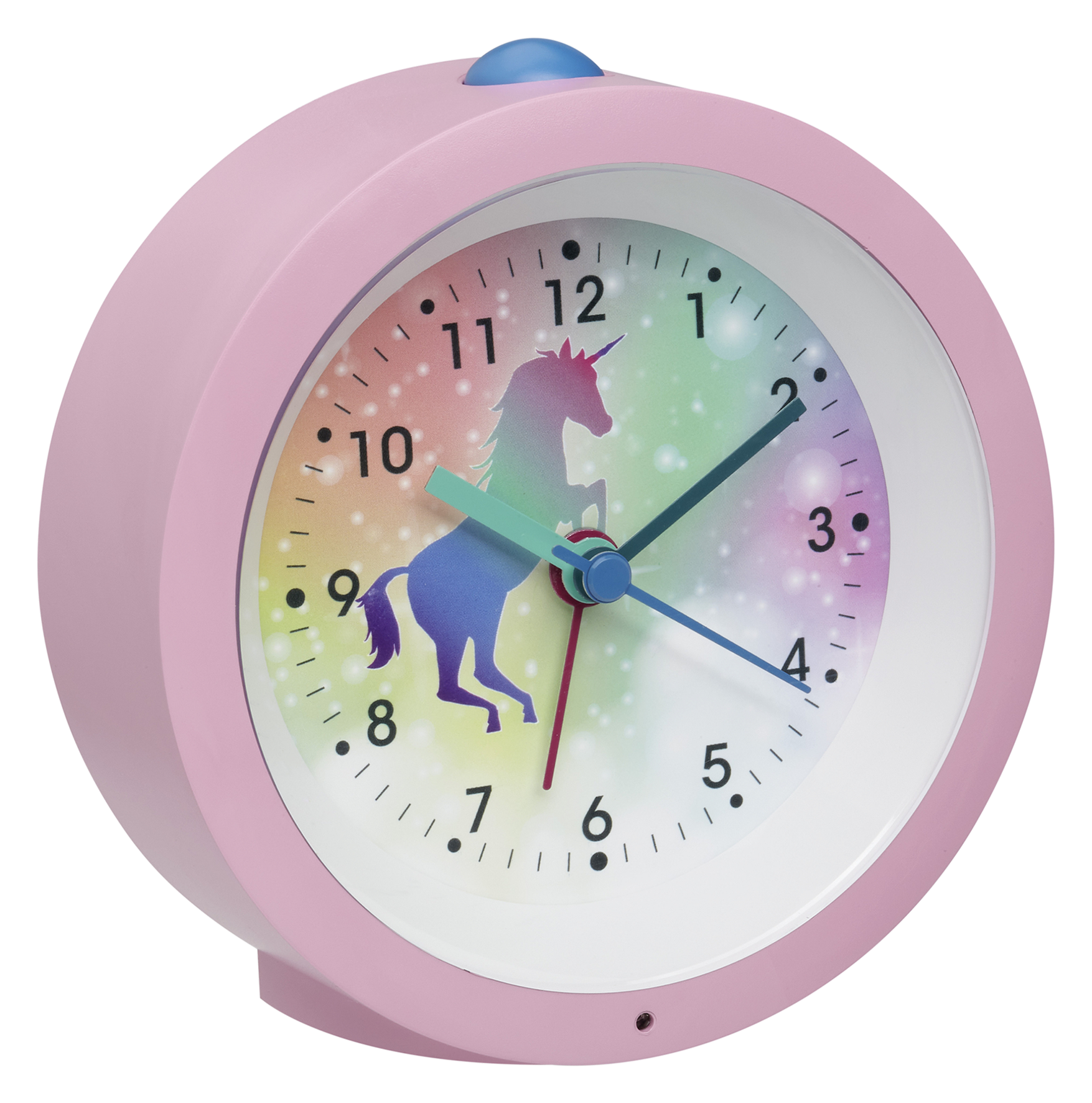 Kinderwecker analog rosa