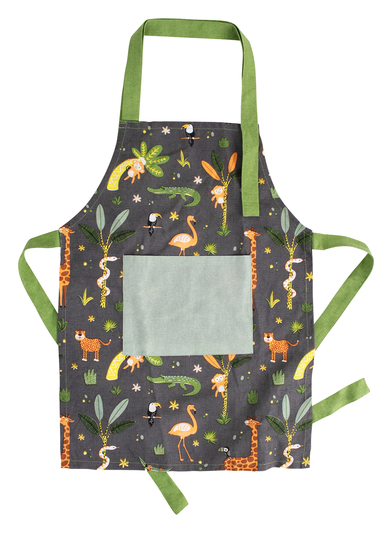 Kinderschürze Jungle 40x55