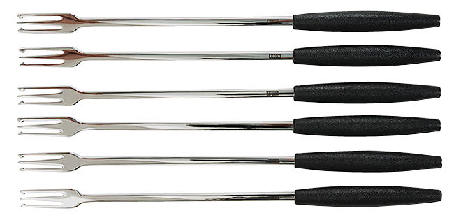 Fonduegabel Alpine Crystal 6St