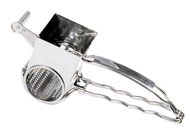Käsereibe mit Kurbel Inox