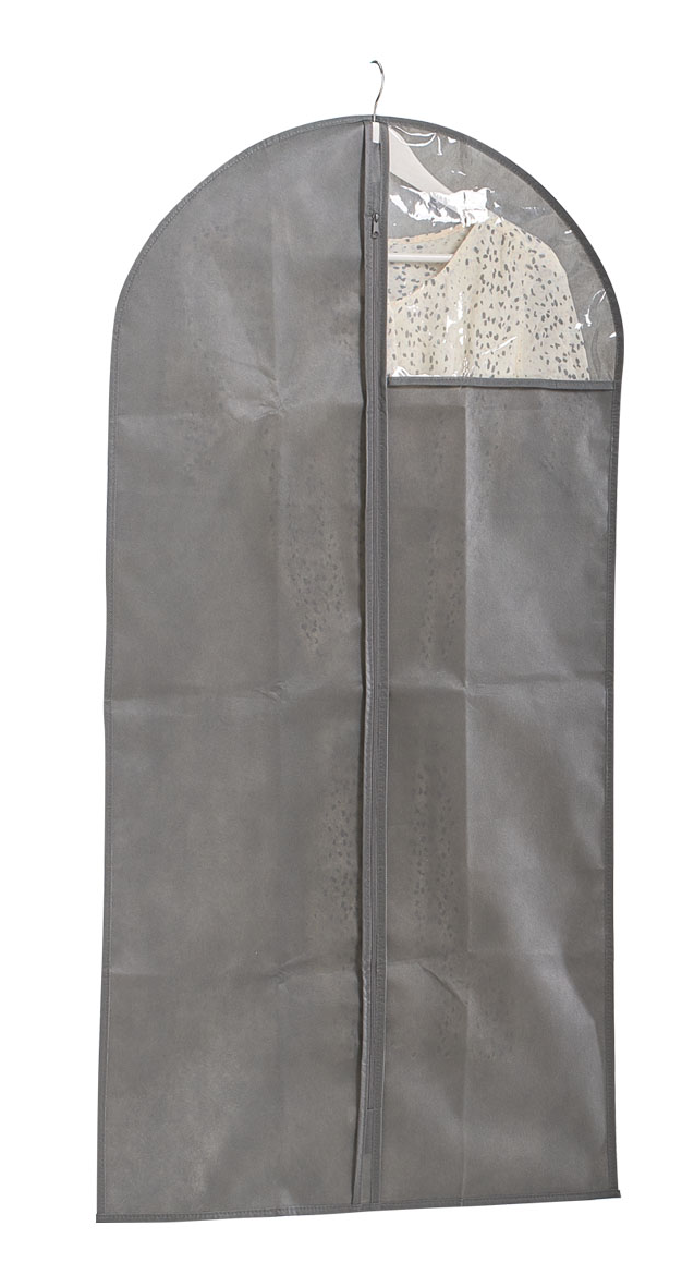 Kleiderhülle grau 60x120cm