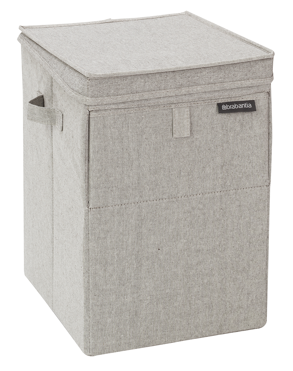 Wäschebox stapelbar grey 35l