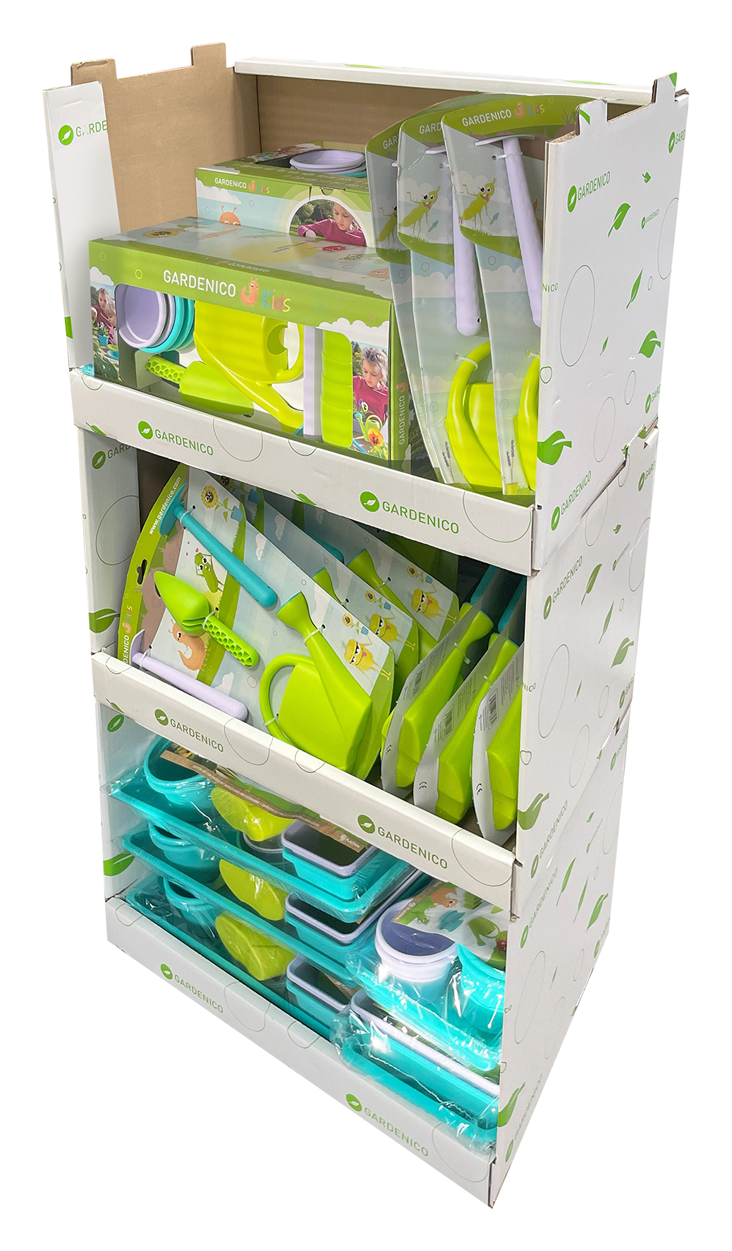 Kinderdisplay komp. bestückt