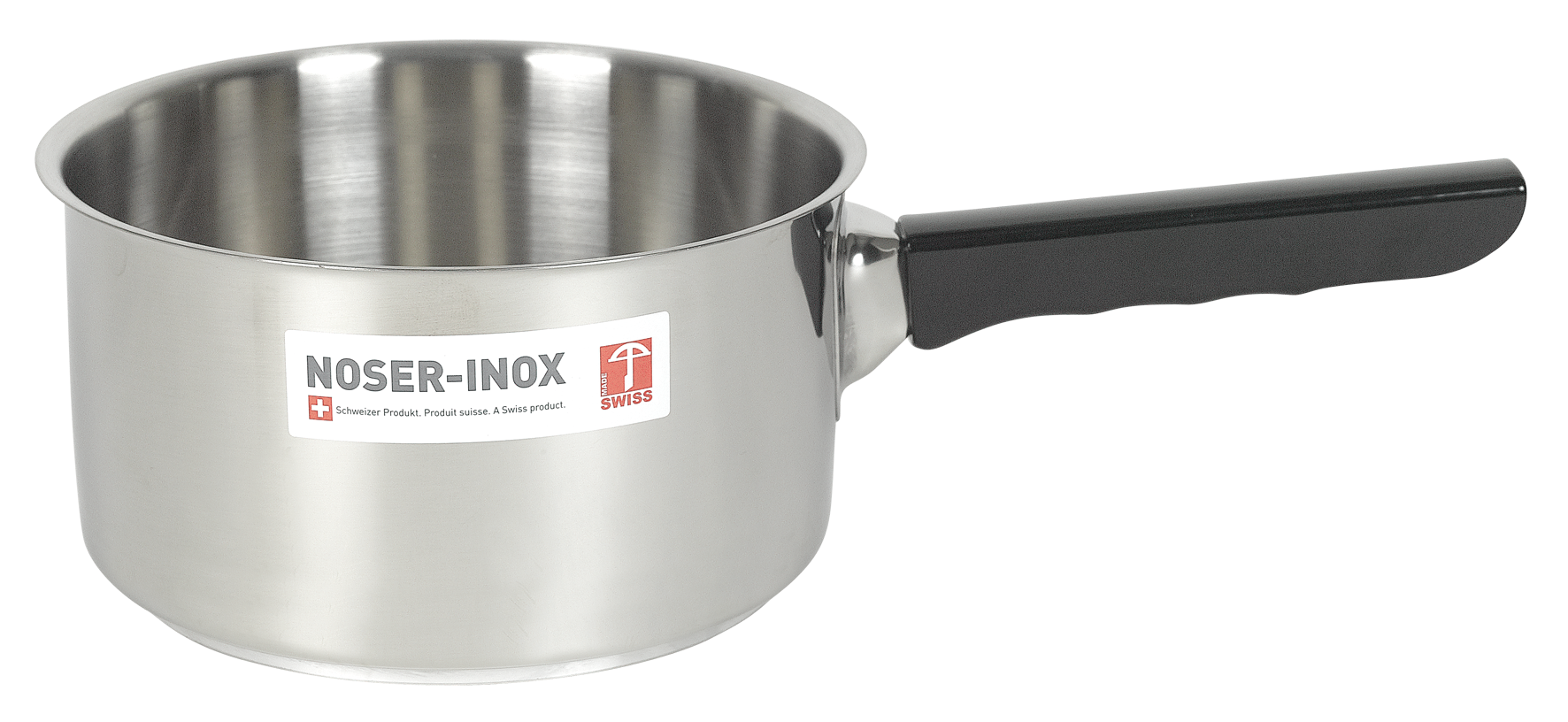 Stielkasser. Inox schwarz ø18