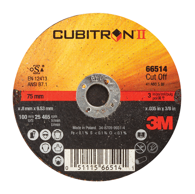 Trennscheibe Inox 125x1 mm ge.