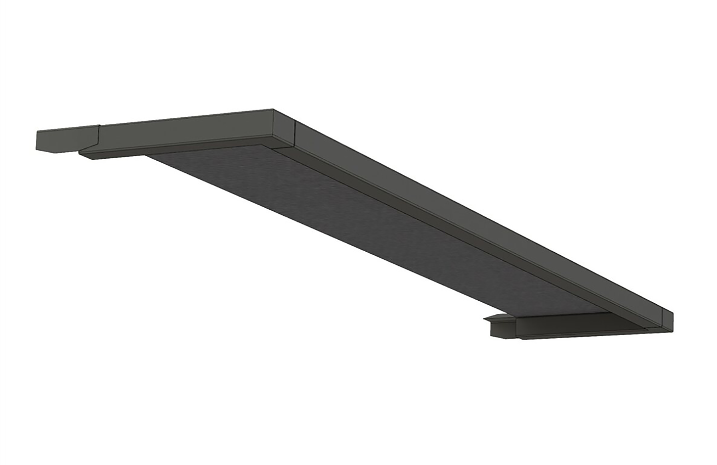 Pergola Dacherw. anthrazit