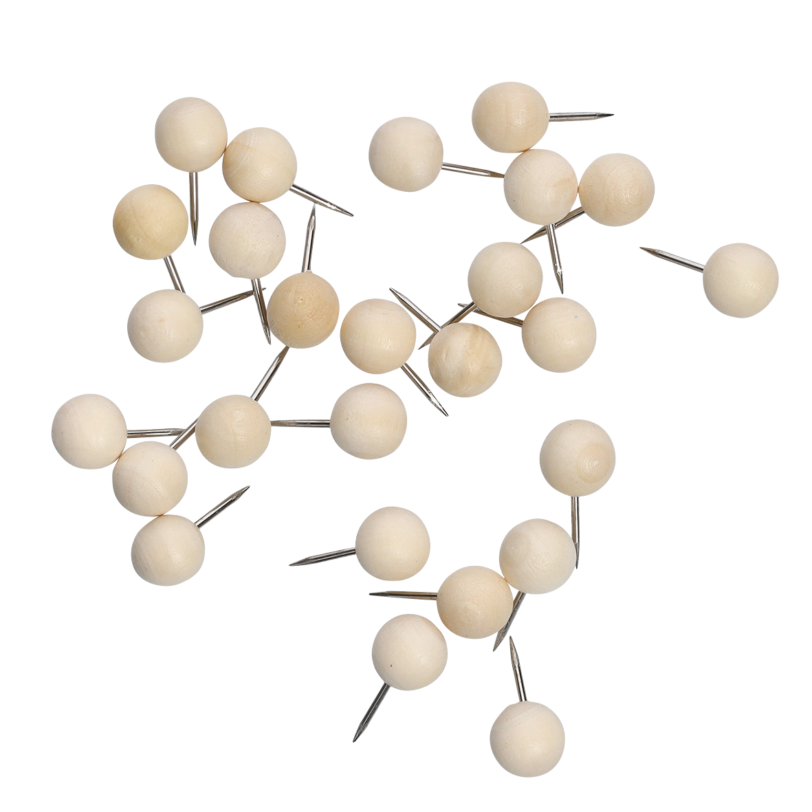 Pinnadeln Ball 25tlg. Holz