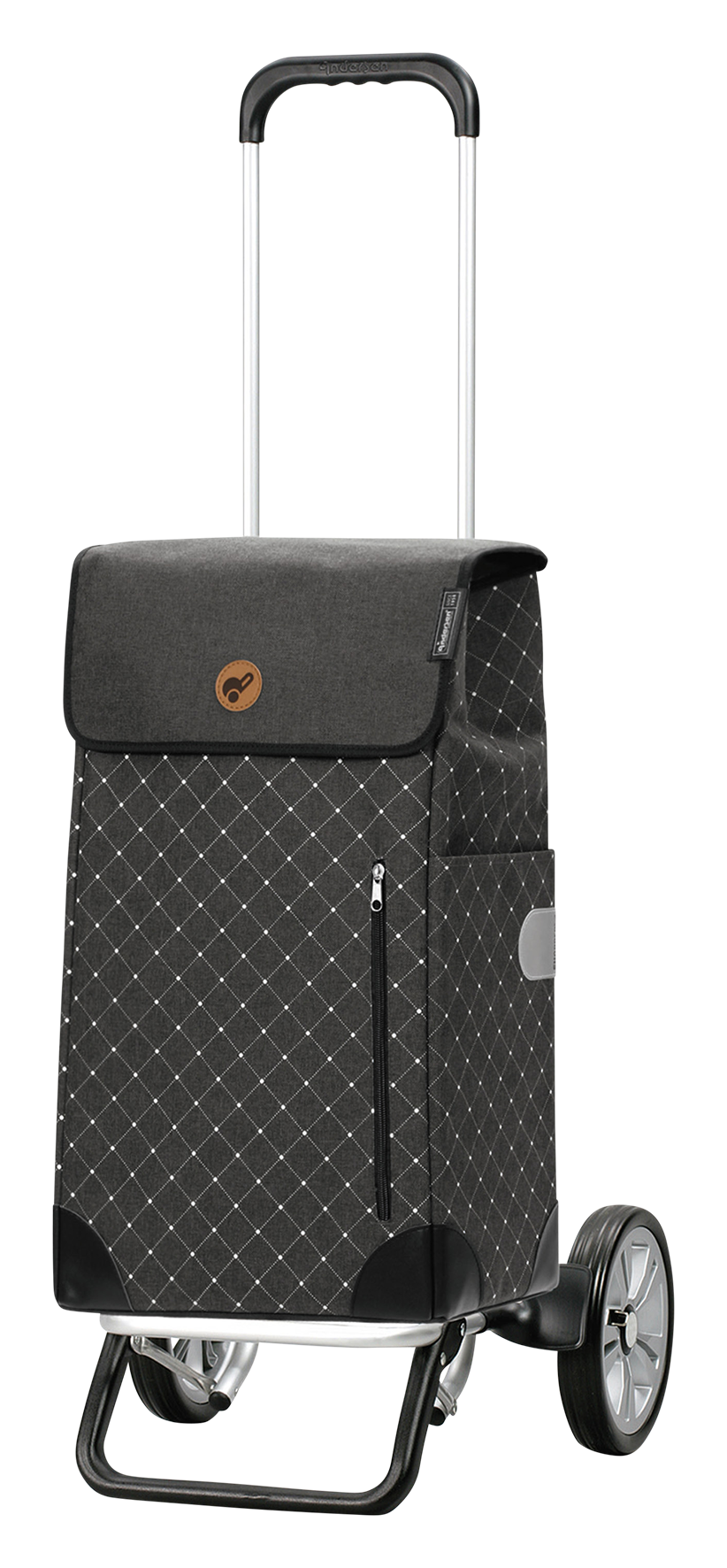 Einkaufswagen Alu Sofia anth.