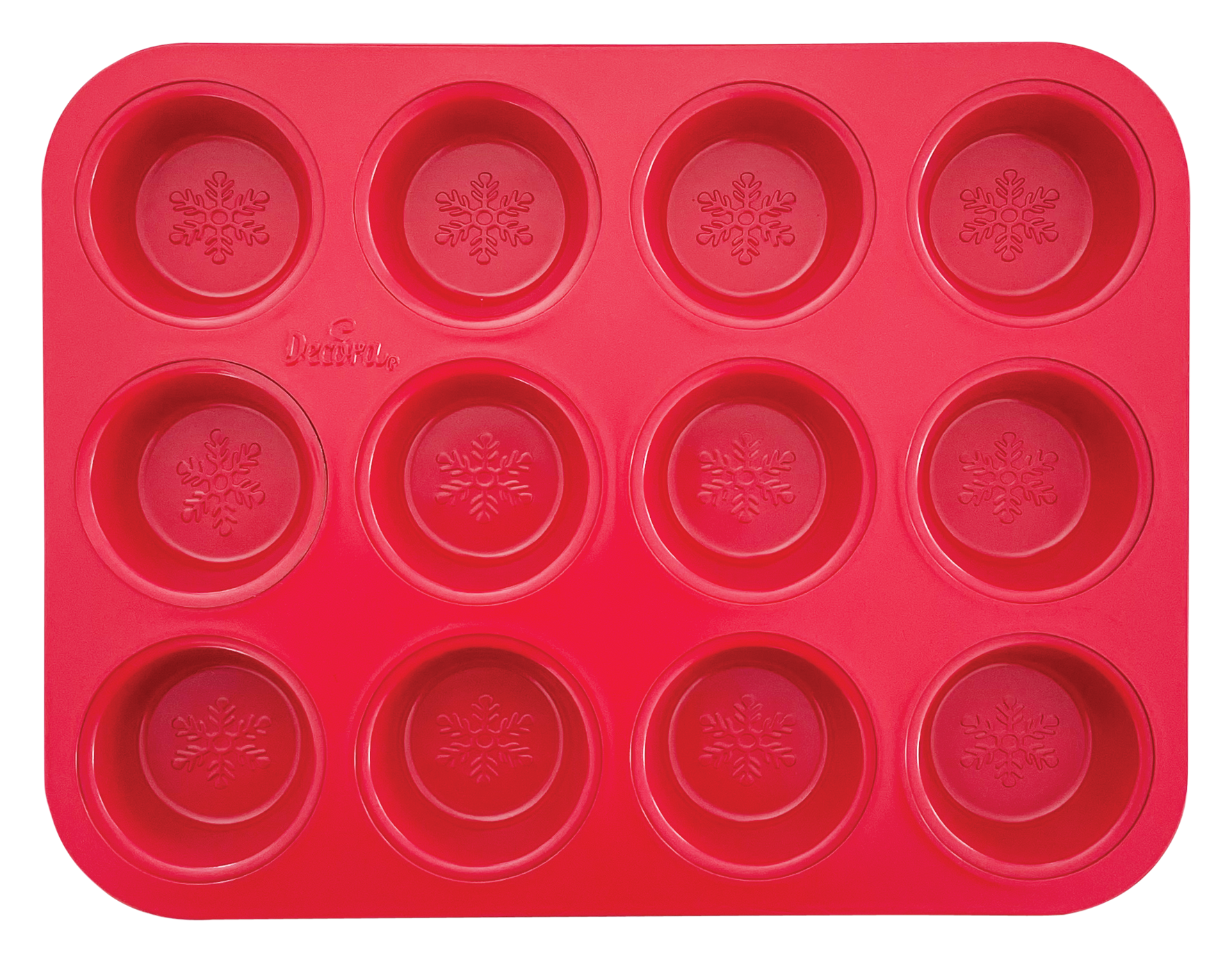 Muffinform Celeb. rot 12er