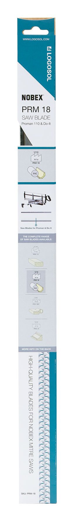 Sägeblatt 18 Z/" 533 mm PVC