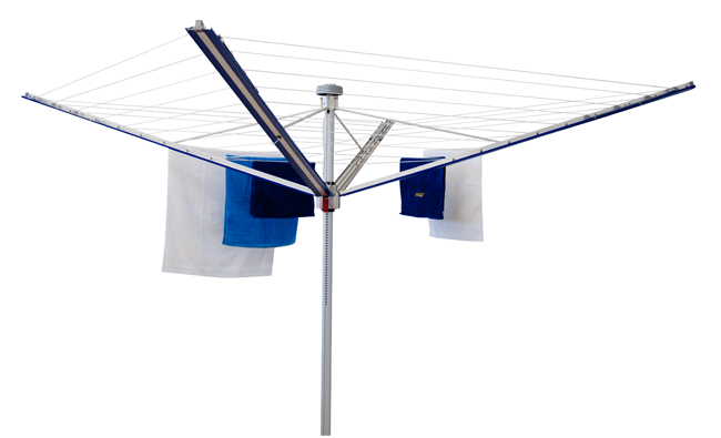 Wäscheschirm Lady blau