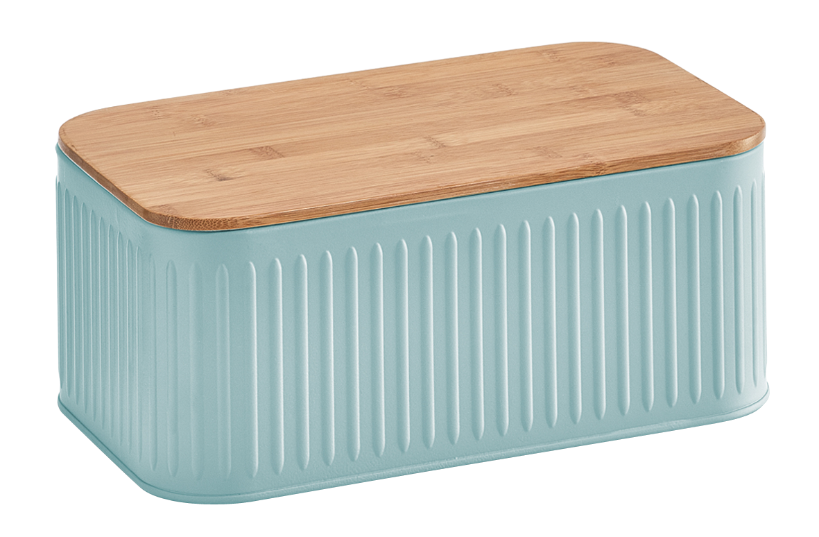 Brotkasten grau Bamboo 30x18cm