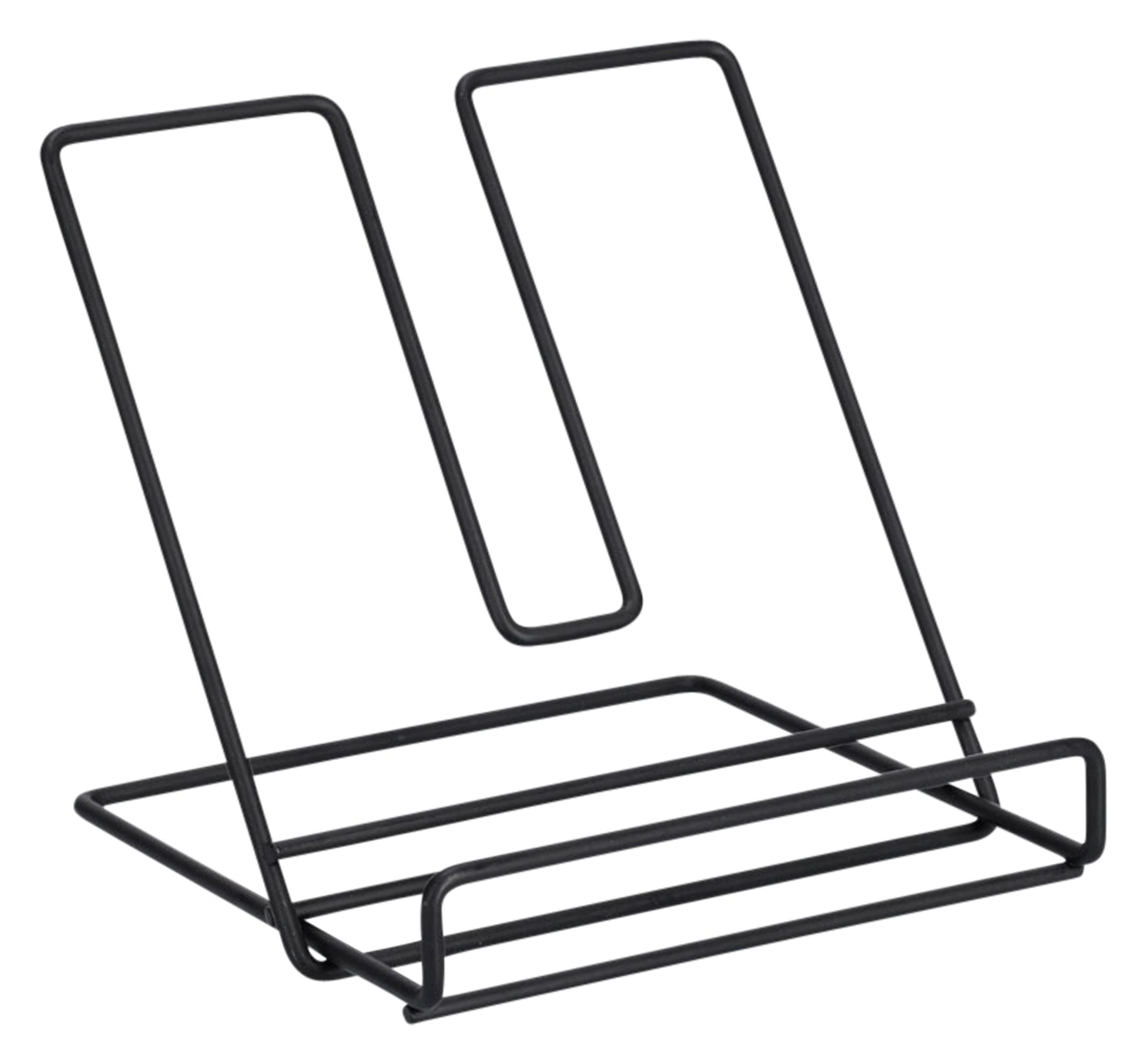 Kochbuchhalter schwarz 20cm