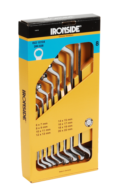 Doppelringschlüsselsatz 8tlg.