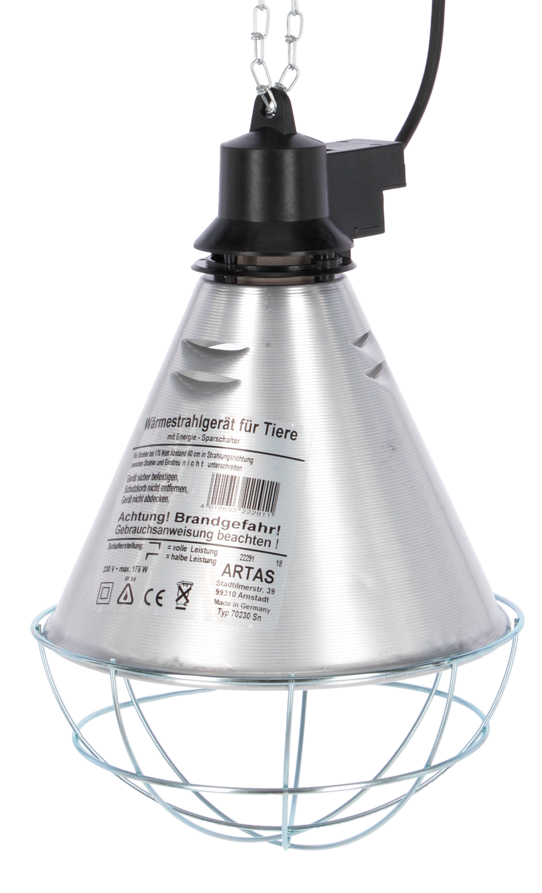 Wärmestrahlter o.Infrarotlampe