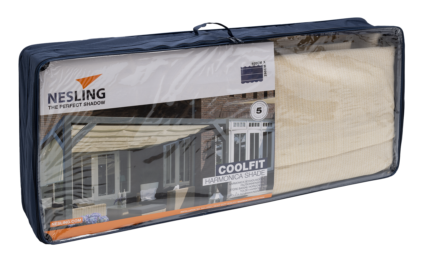 FaltsegelCoolfit white5.0x2.9m