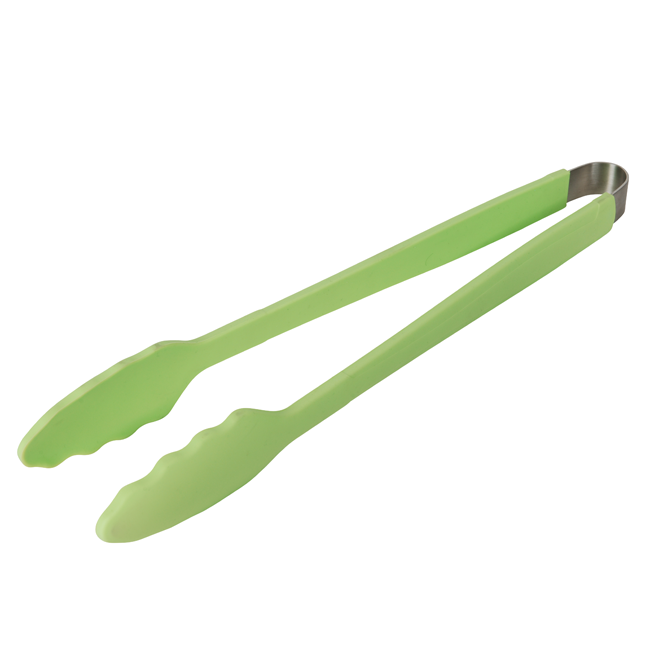 Grillzange limettengrün