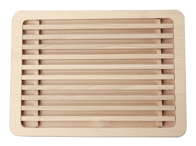 Brotbrett mit Rost 36x26cm
