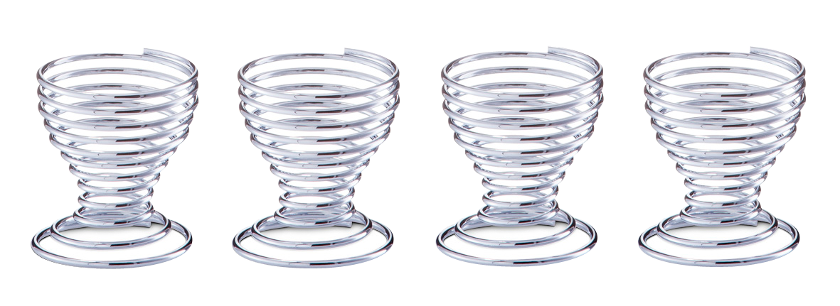 Eierbecher Spirale 4St. ø5cm