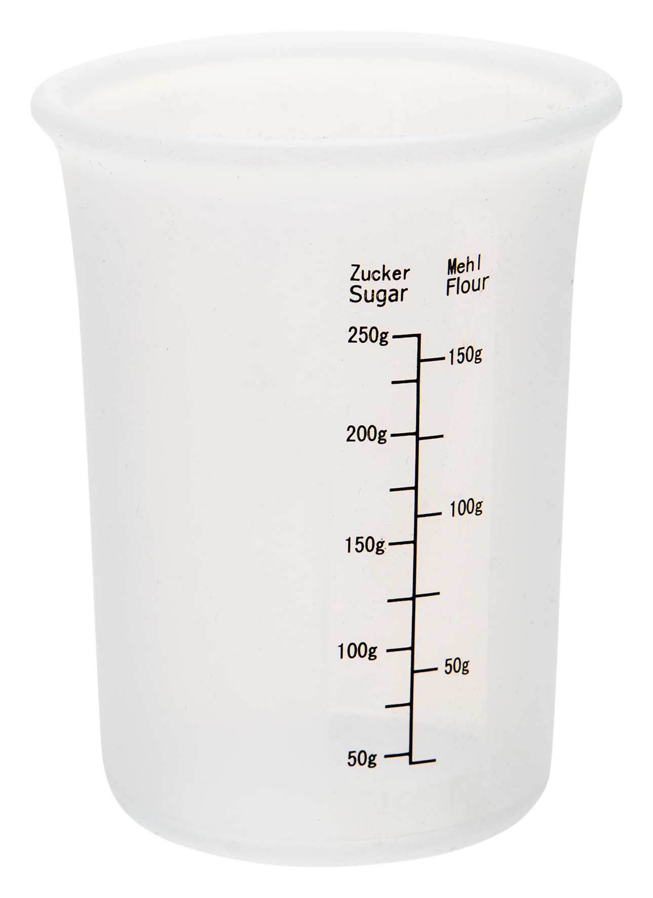 Messbecher 250 ml transp.