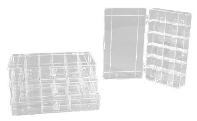 Sortimentskasten glasklar