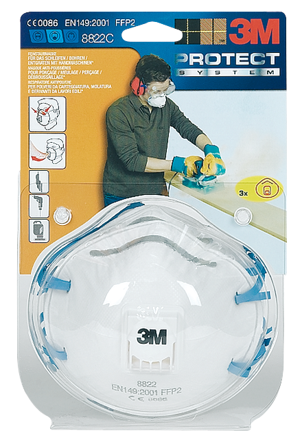 Atemschutzmaske 8822 3 Stk.