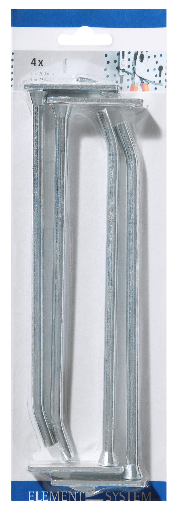 Werkzeughalter 200 mm 4 Stk SB