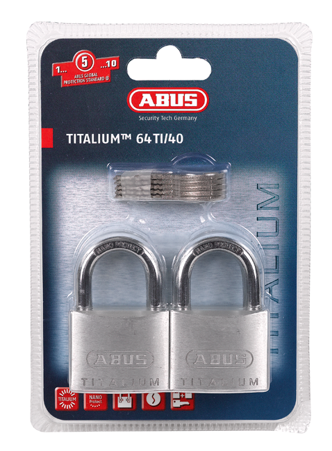 Hangschloss 64TI/40 Quads