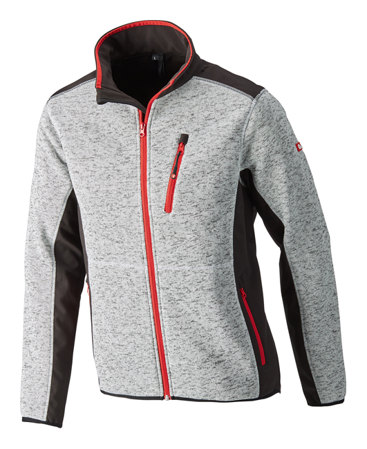 Stricksoftshellj 24 hgr/rt 3XL