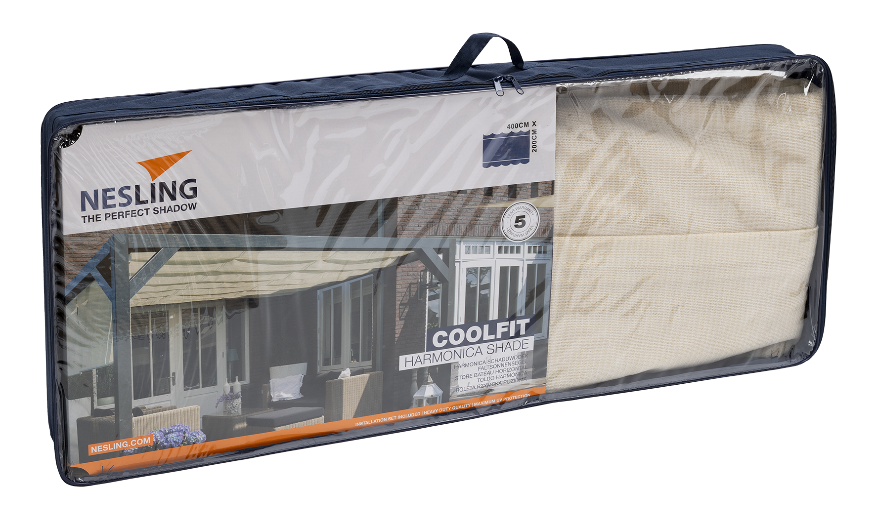 FaltsegelCoolfit white4.0x2.0m