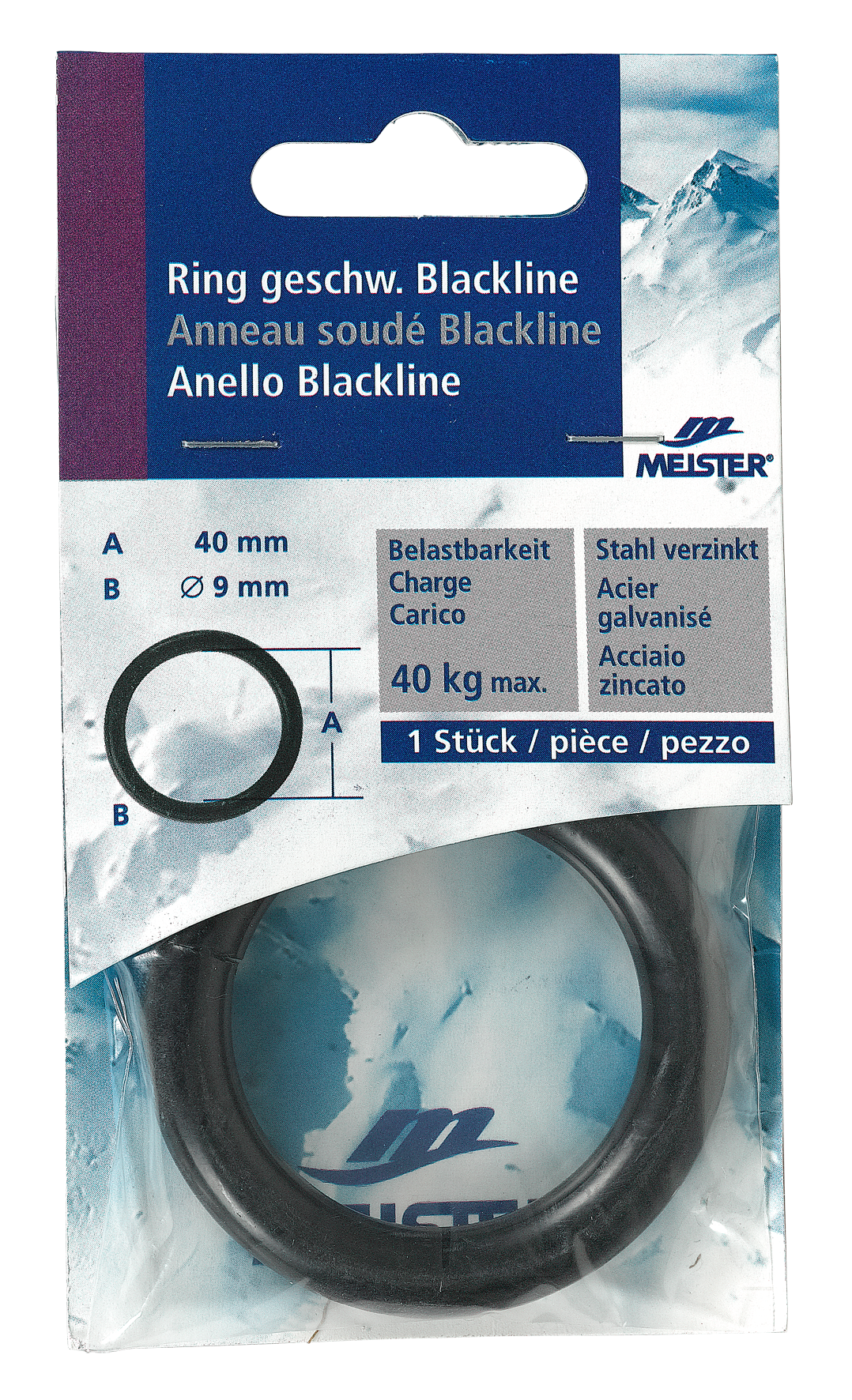 Ring Blackline ø 40x9