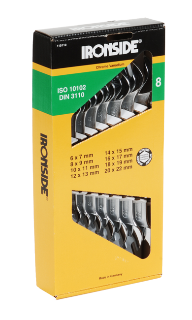 Dopplegabelschlüsselset 8tlg.