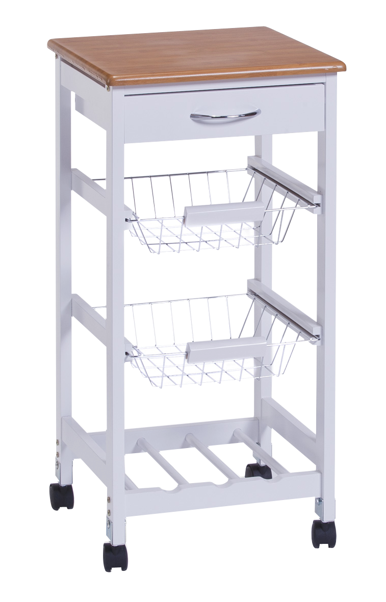 Küchenrollwagen 36x36x76cm
