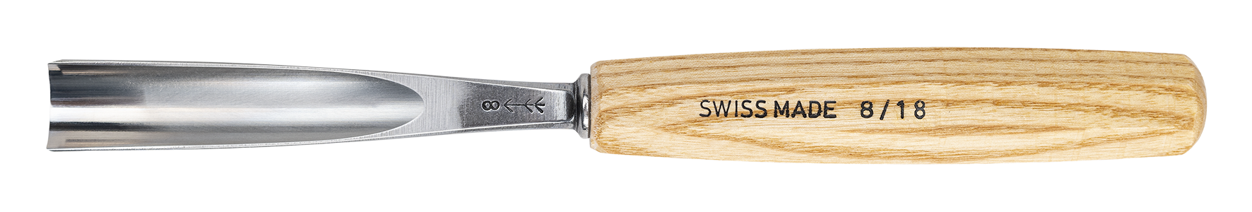 Hohlbeitel tief-hohl 8 18