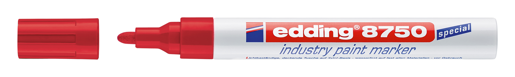 Industrie Lackmarker 8750 rot