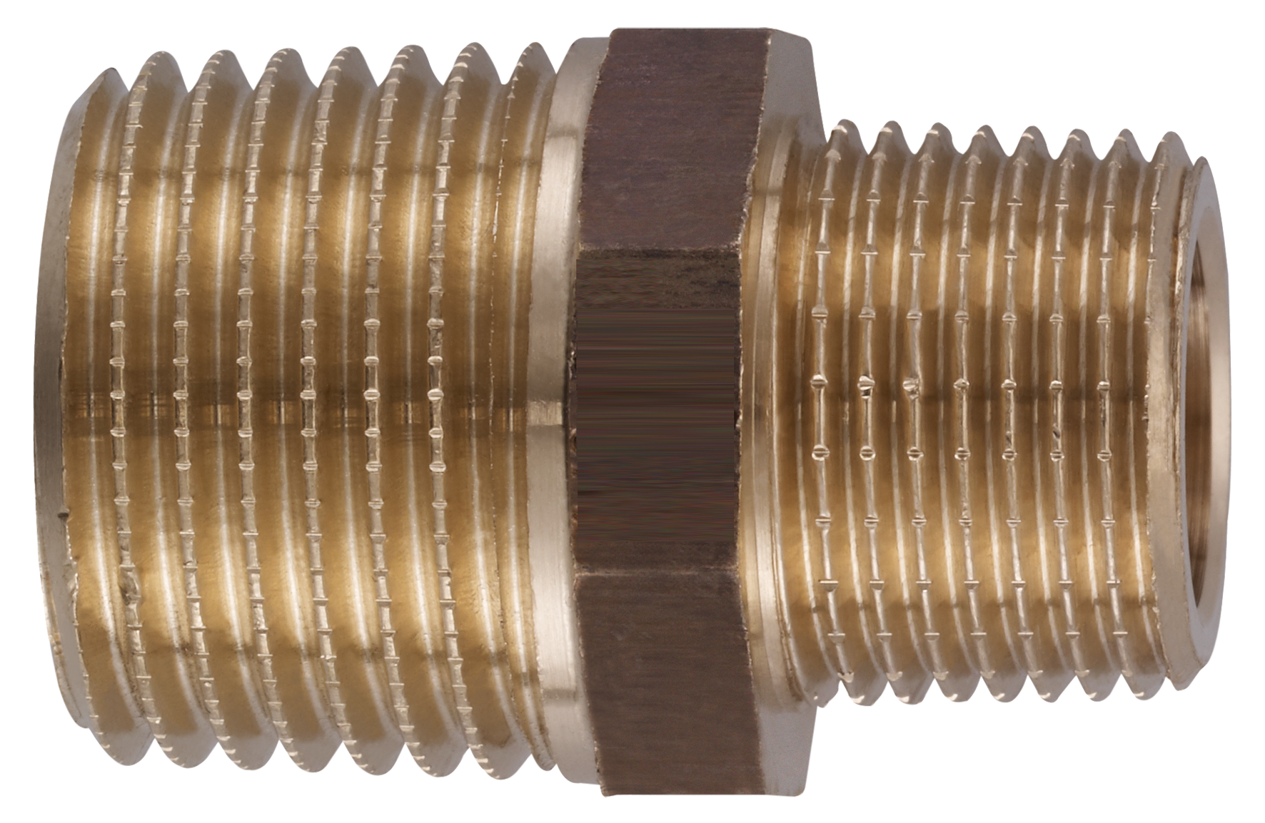 Doppelnippel zyl. 1/2"x3/8"