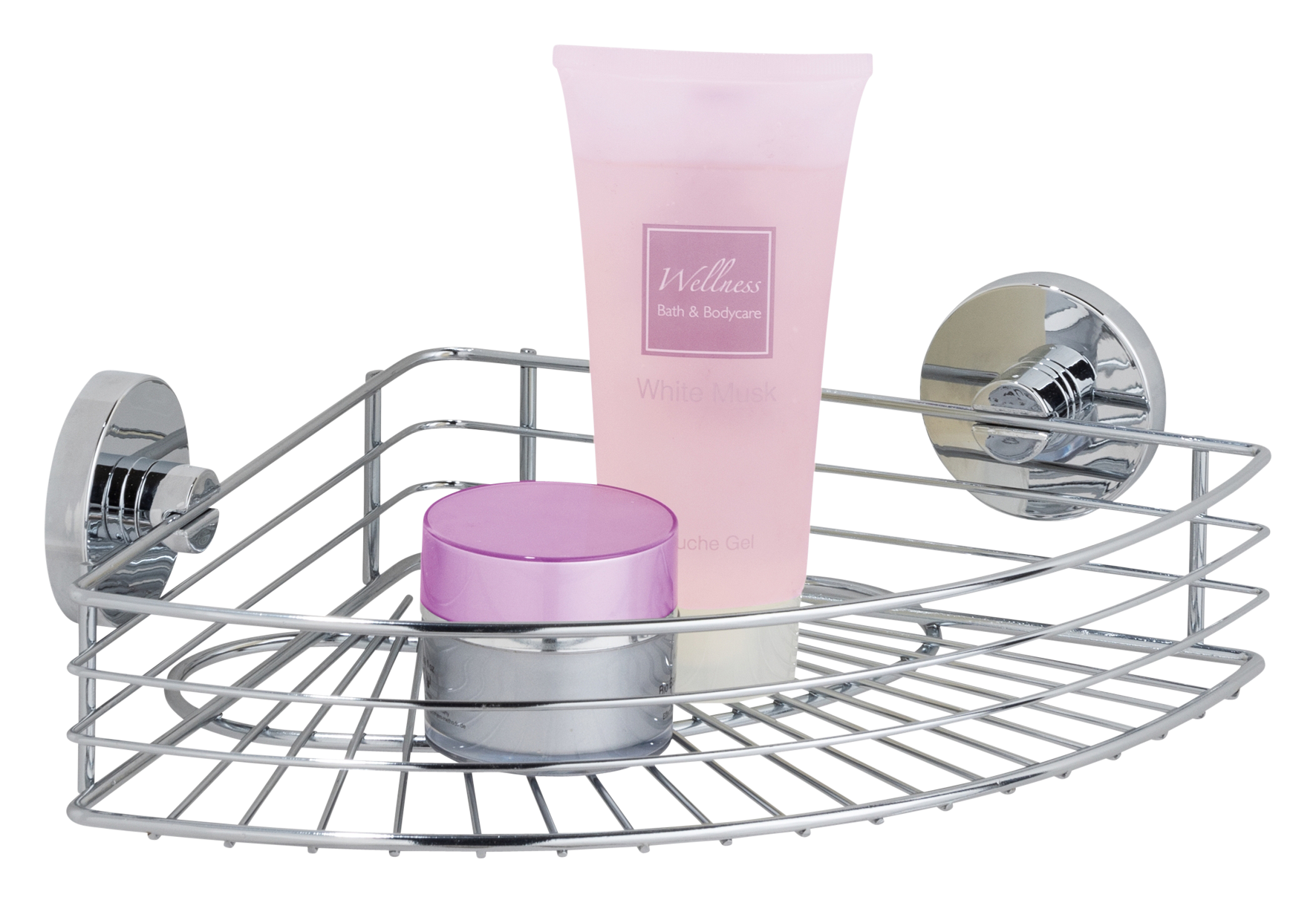 Eckablage Vac.Loc Bari silber