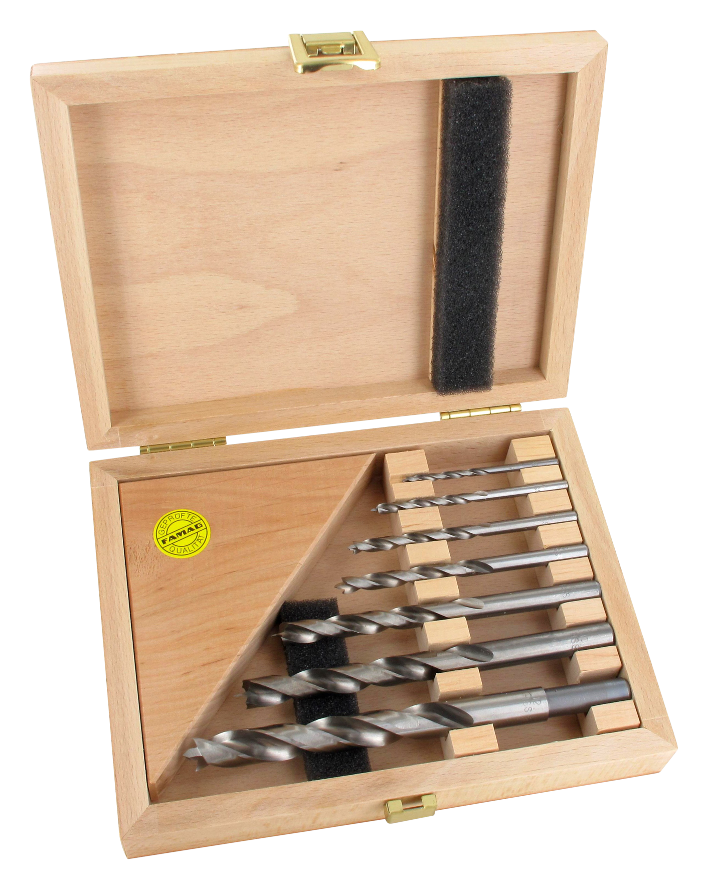 Holzspiralbohrersatz HSS 7tl.