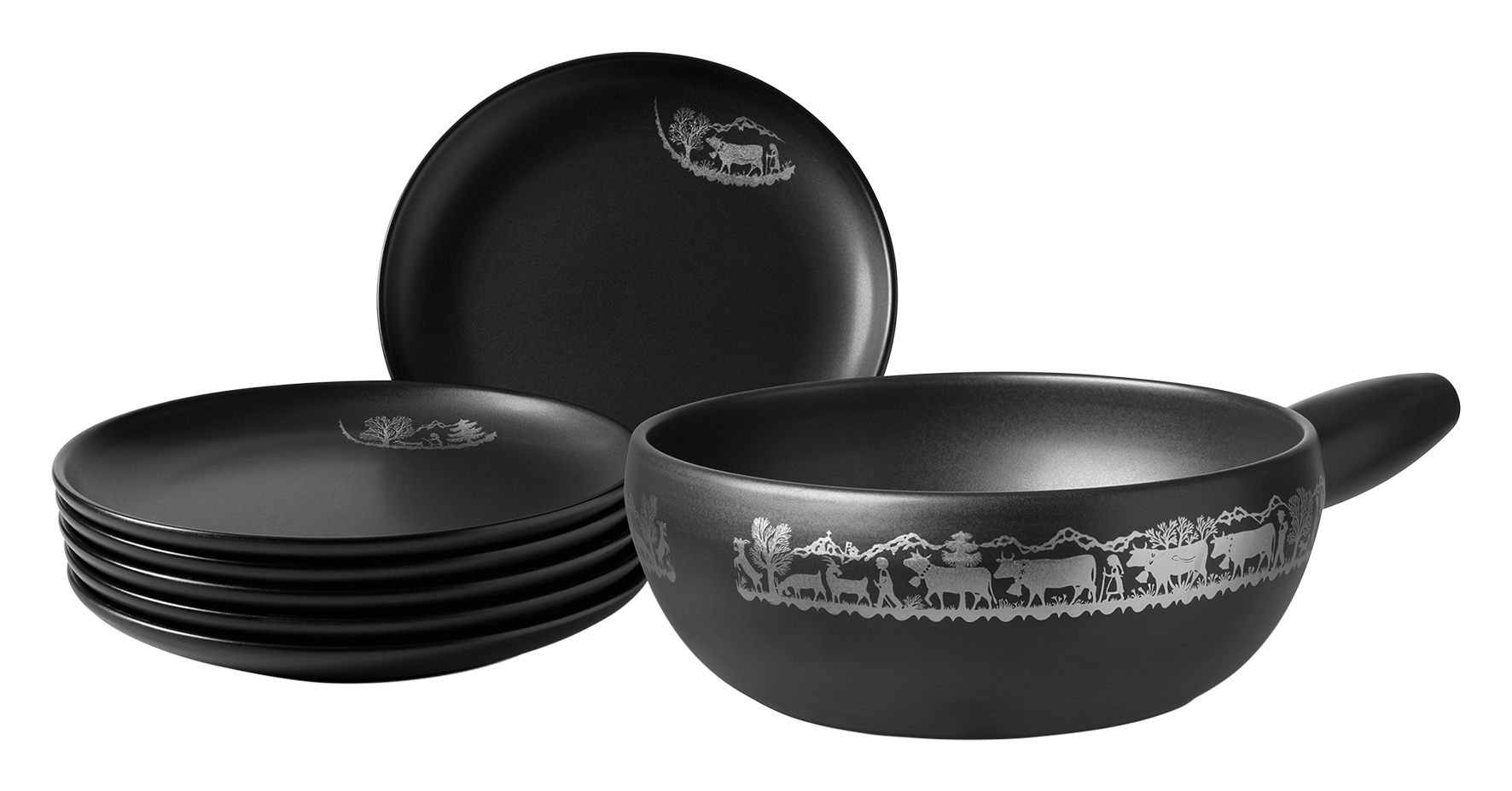 Fonduegrt. Alpaufzug ø23cm