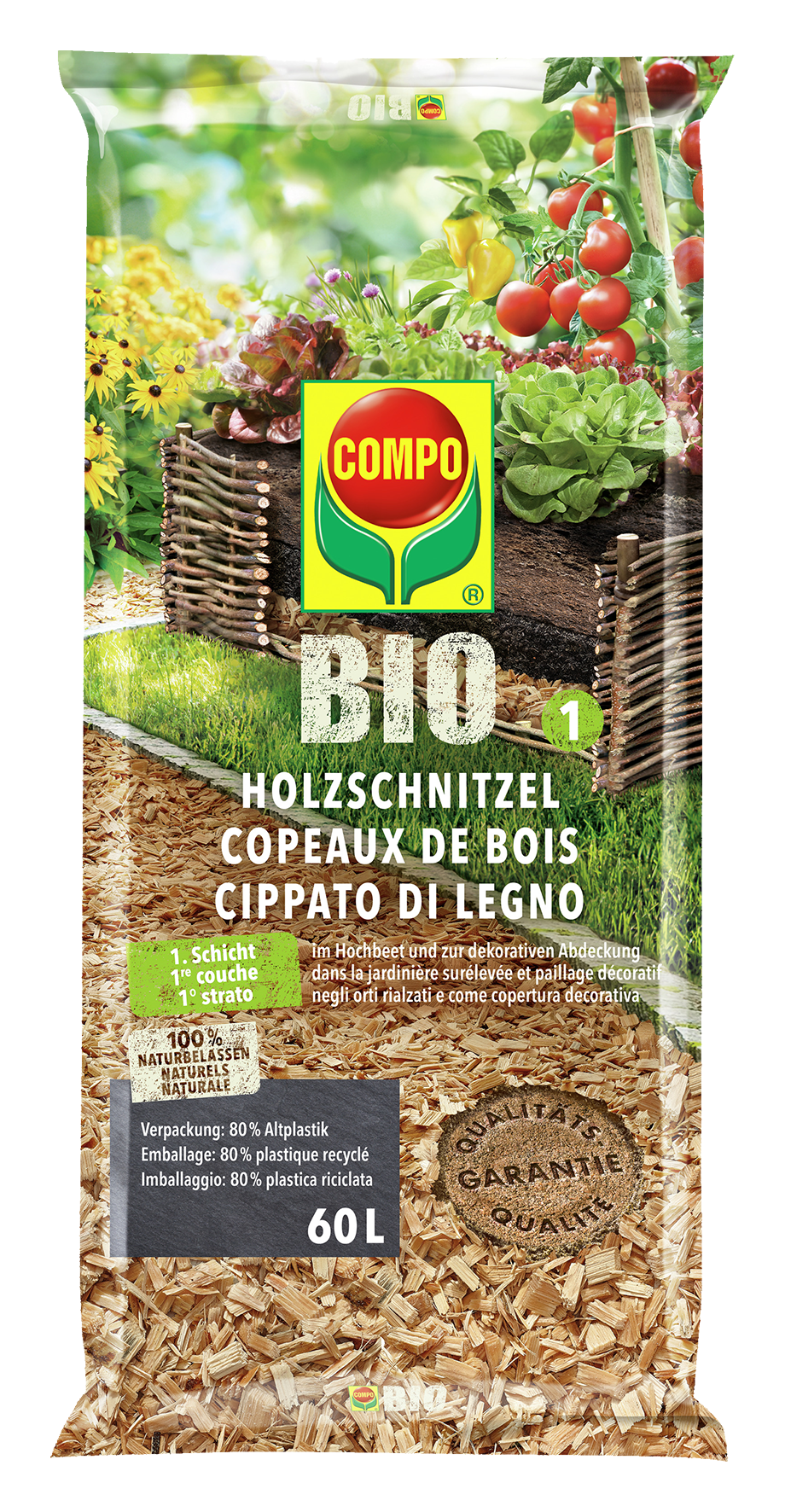 Holzschnitzel 60l
