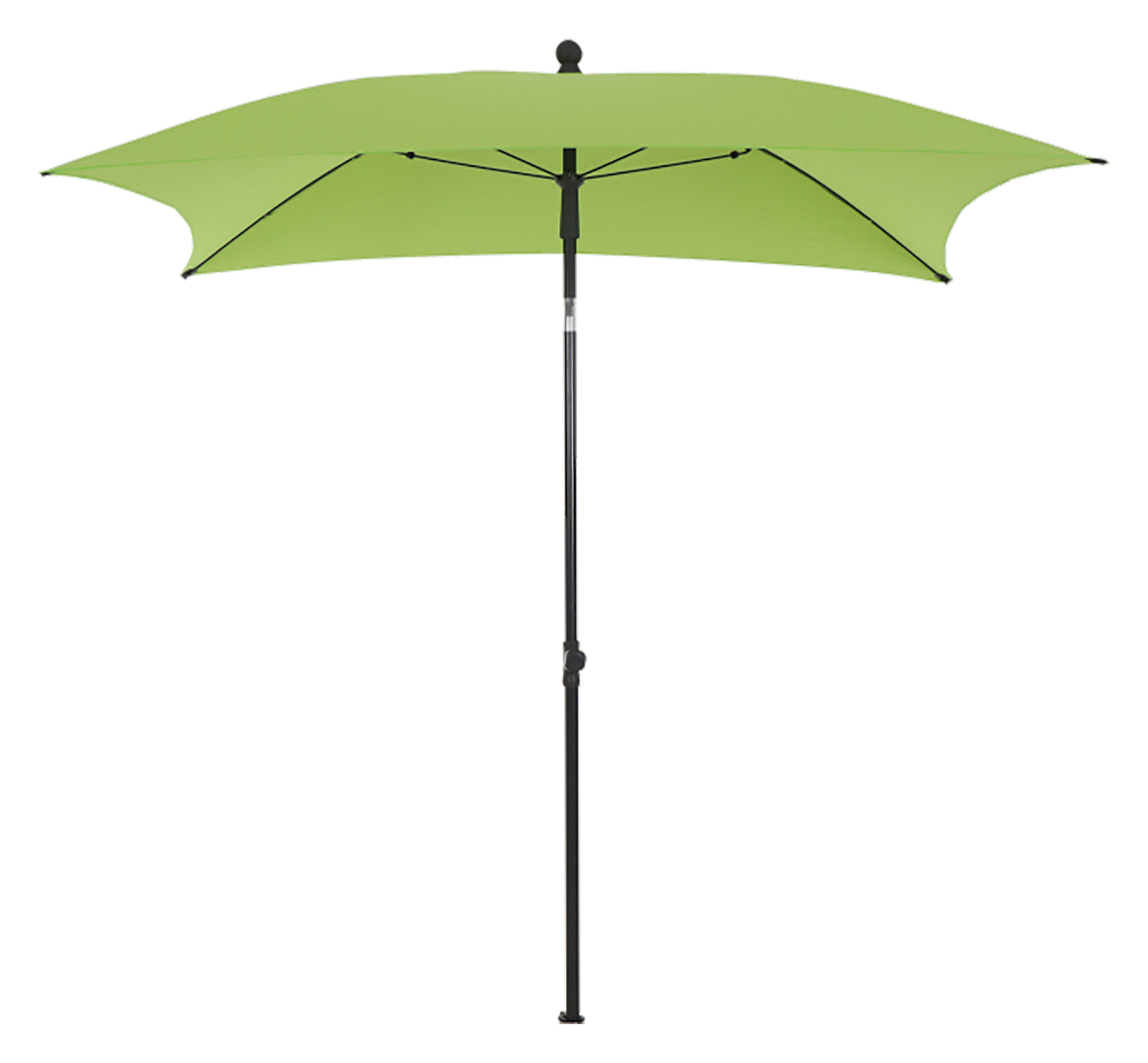 Schirm City 180x180 cm grün
